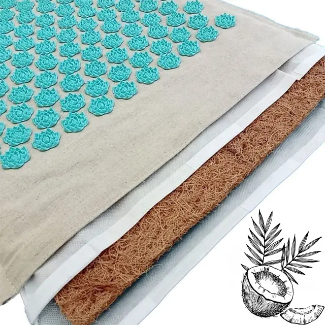 Akupresurní podložka s kokosovou výplní