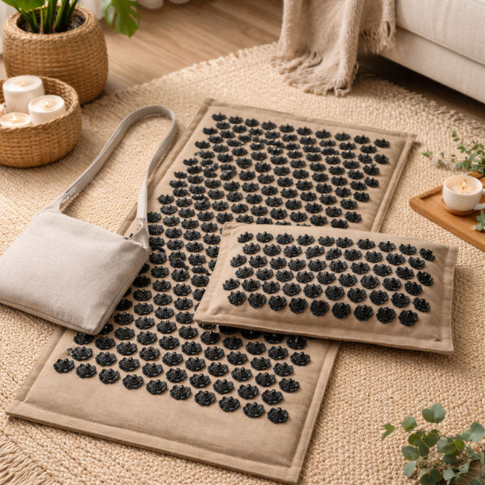 Akupresurní podložka s kokosovou výplní